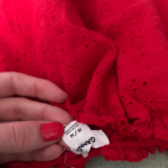 Off the Shoulder Garage Cropped Top - Picture 3 of 4